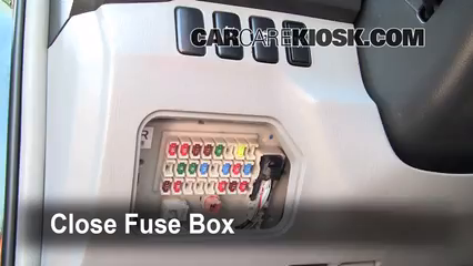 Interior Fuse Box Location: 2003-2009 Toyota 4Runner - 2008 Toyota
